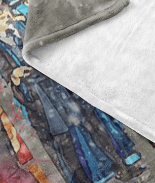 Harry Potter Fleece Blanket Valentine Grey Blanket - Lusy Store