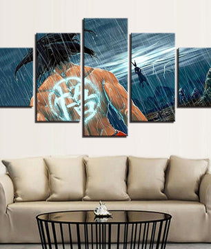 HD Prints Home Wall Art Decor Framework Canvas Pictures 5 Pieces Dragon Ball Z - Lusy Store