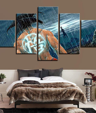 HD Prints Home Wall Art Decor Framework Canvas Pictures 5 Pieces Dragon Ball Z - Lusy Store