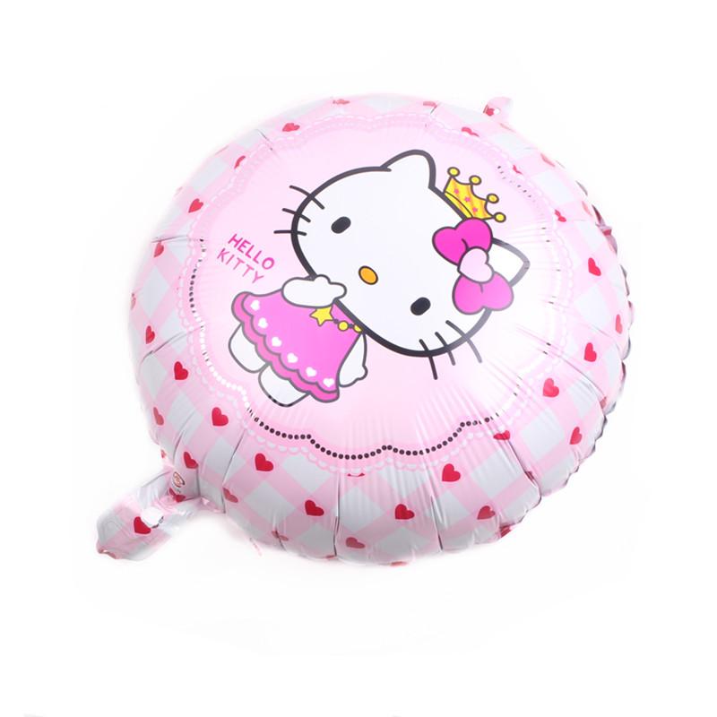 Hello kitty aluminum balloon festive party decorations inflatable toys - Lusy Store