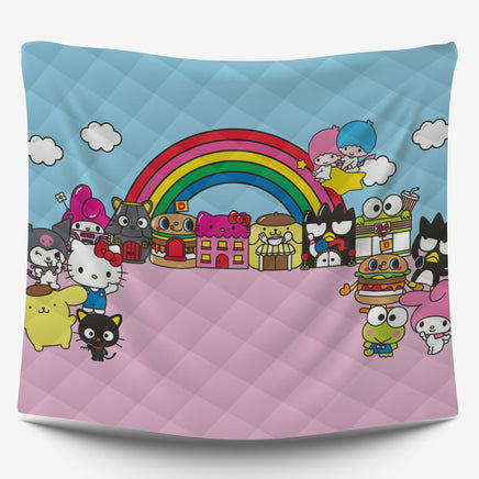 Hello Kitty and Friends Bedding Set Snuggle into a Sanrio Bed Set - Lusy Store LLC