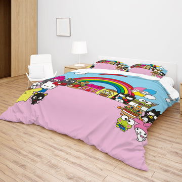 Bedding Set + Flat Sheet