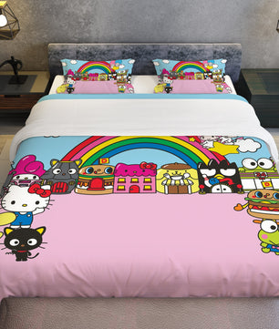 Hello Kitty and Friends Bedding Set Snuggle into a Sanrio Bed Set - Lusy Store LLC