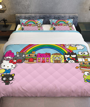 Hello Kitty and Friends Bedding Set Snuggle into a Sanrio Bed Set - Lusy Store LLC