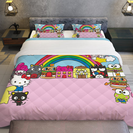 Hello Kitty and Friends Bedding Set Snuggle into a Sanrio Bed Set - Lusy Store LLC