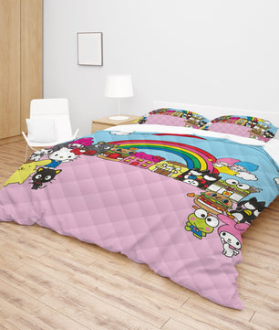 Hello Kitty and Friends Bedding Set Snuggle into a Sanrio Bed Set - Lusy Store LLC