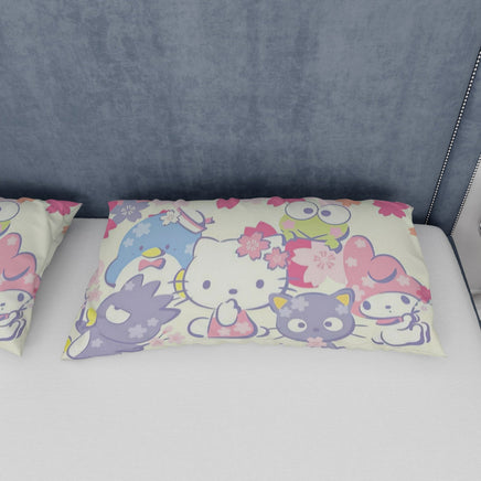 Hello Kitty and Friends - Bedtime Bliss from Japan Kawaii Sanrio Cherry Blossom Dreams - Lusy Store LLC