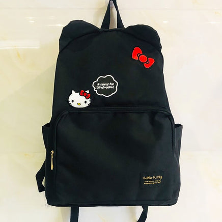 Hello Kitty Backpack Embroidered Backpacks Student Schoolbag Fashion C90 - Lusy Store