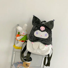 Hello Kitty Backpack Kawaii Kuromi Plush Toy Shoulder Bag Cute Handbag Girls Gift C87 - Lusy Store