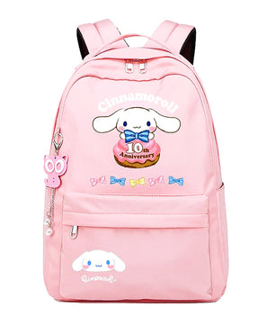 Hello Kitty Backpack Kawaii Sanrio Schoolbag High School Student C83 - Lusy Store