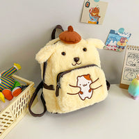 Hello Kitty Backpack Kawaii Sanrioed Kuromi Cartoon Plush Bag Soft Stuffed Animals C75 - Lusy Store