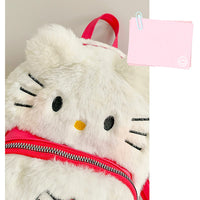 Hello Kitty Backpack Kawaii Sanrioed Kuromi Cartoon Plush Bag Soft Stuffed Animals C75 - Lusy Store