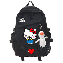 Hello Kitty Backpack Large Capacity Y2K Kawaii Sanrio Student Schoolbag HK39 - Lusy Store LLC