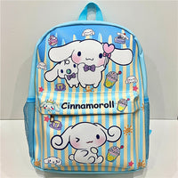 Hello Kitty Backpack Sanrio High Capacity Waterproof Kulomi Student Bag C71 Cinnamoroll 15"x11"x4.3"