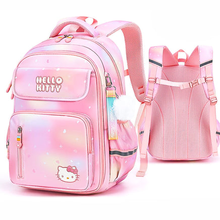 Hello Kitty Backpack Sanrios Schoolbag Cartoon Strawberry Waterproof Anti Lost Backpack C89 - Lusy Store