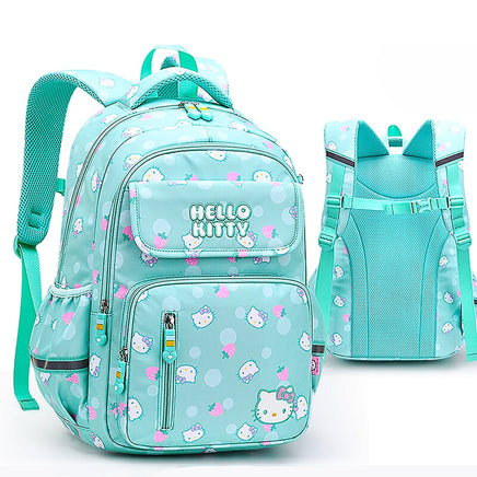 Hello Kitty Backpack Sanrios Schoolbag Cartoon Strawberry Waterproof Anti Lost Backpack C89 - Lusy Store