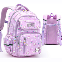 Hello Kitty Backpack Sanrios Schoolbag Cartoon Strawberry Waterproof Anti Lost Backpack C89 - Lusy Store