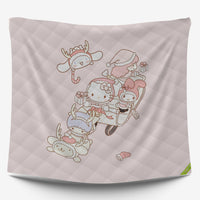 Hello Kitty Bed Set Adorable Elegance Cute Bedding Set for Sweet Dreams - Lusy Store LLC