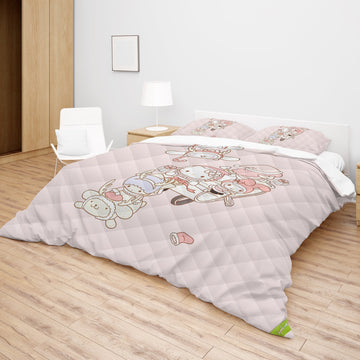Quilt Set + Flat Sheet