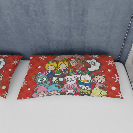 Hello Kitty Bed Set- Adorable Slumber - Hello Kitty and Friends Make Bedtime Fun - Lusy Store LLC