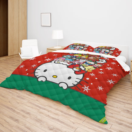 Hello Kitty Bed Set- Adorable Slumber - Hello Kitty and Friends Make Bedtime Fun - Lusy Store LLC
