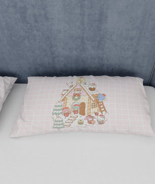 Hello Kitty Bed Set for a Merry Christmas Sanrio Splendor Quilted Elegance - Lusy Store LLC
