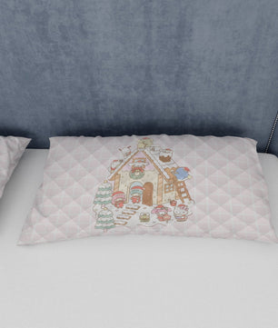 Hello Kitty Bed Set for a Merry Christmas Sanrio Splendor Quilted Elegance - Lusy Store LLC