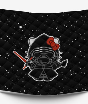 Hello Kitty Bed Set - Galactic Dreams - Star Wars Black Bedding Set - Lusy Store LLC