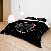 Hello Kitty Bed Set - Galactic Dreams - Star Wars Black Bedding Set - Lusy Store LLC