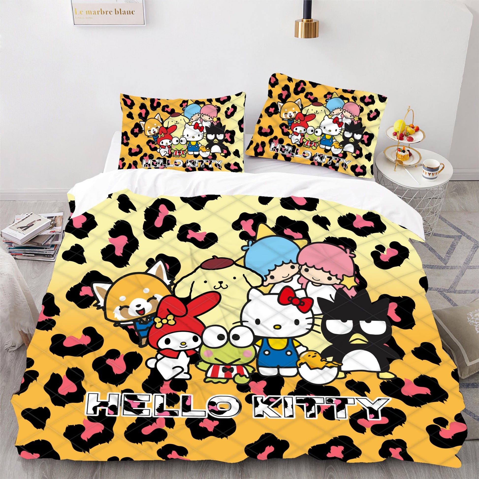 Hello Kitty Bed Set LS923 - Lusy Store