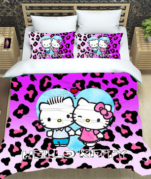 Hello Kitty Bed Set LS925 - Lusy Store