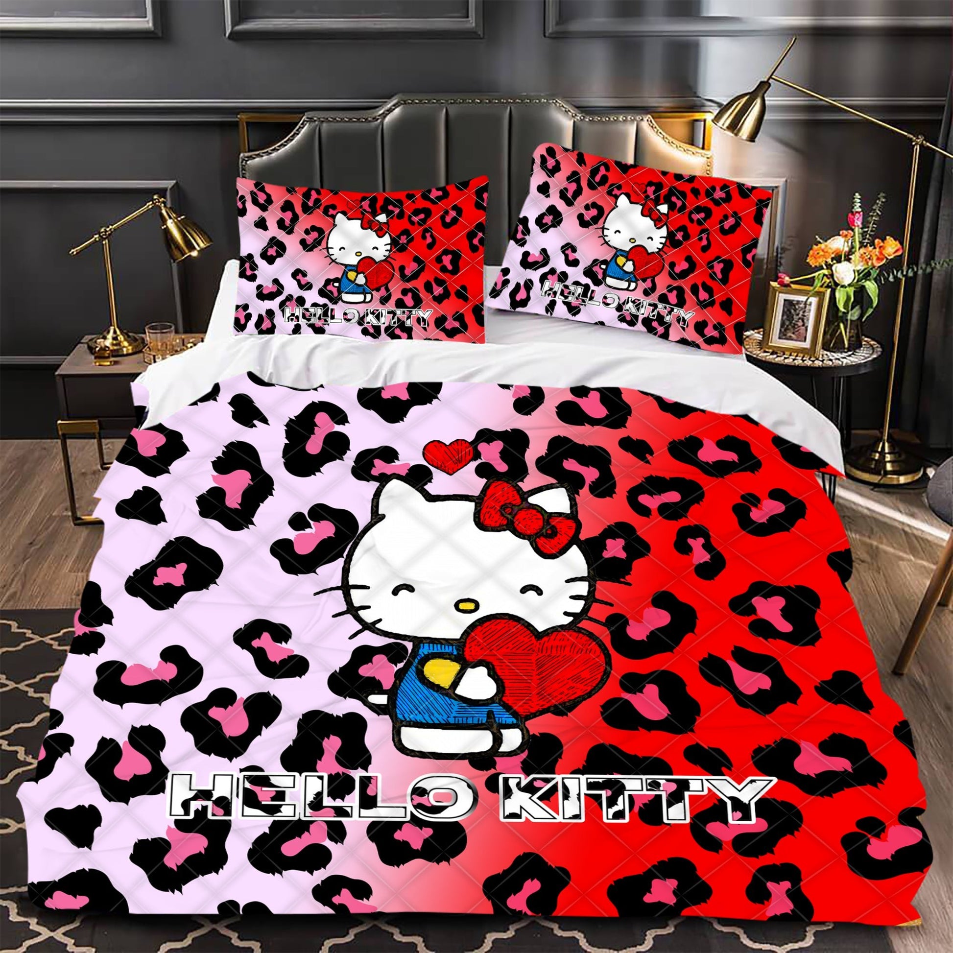 Hello Kitty Bed Set LS926 - Lusy Store