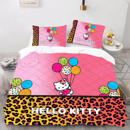 Hello Kitty Bed Set LS928 - Lusy Store