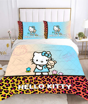 Hello Kitty Bed Set LS929 - Lusy Store