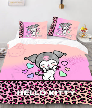 Hello Kitty Bed Set LS933 - Lusy Store