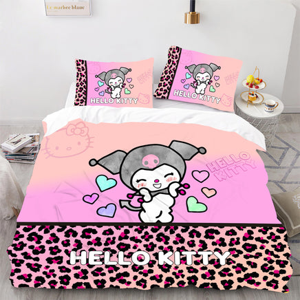 Hello Kitty Bed Set LS933 - Lusy Store