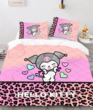 Hello Kitty Bed Set LS933 - Lusy Store