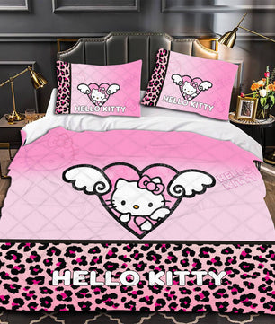 Hello Kitty Bed Set LS936 - Lusy Store
