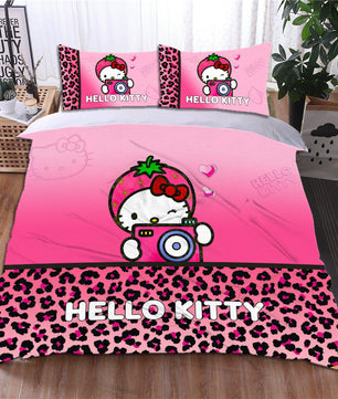 Hello Kitty Bed Set LS937 - Lusy Store