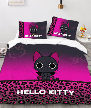 Hello Kitty Bed Set LS938 - Lusy Store