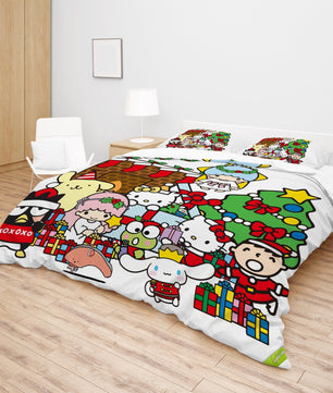 Hello Kitty Bed Set Merry Christmas with Sanrio - Embrace the Sanrio Wonderland - Lusy Store LLC