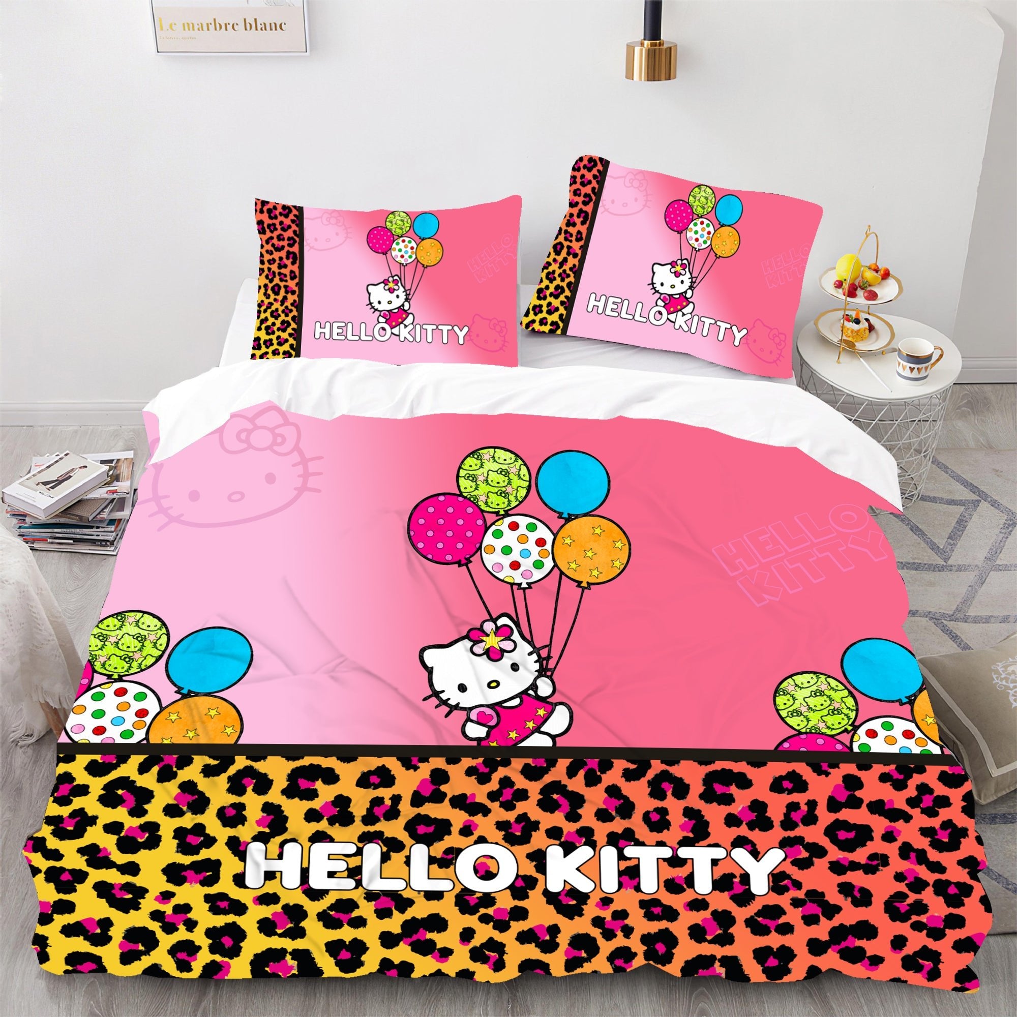 Hello Kitty Toddler Bed Set