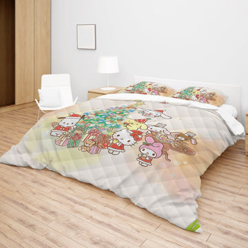 Quilt Set + Flat Sheet