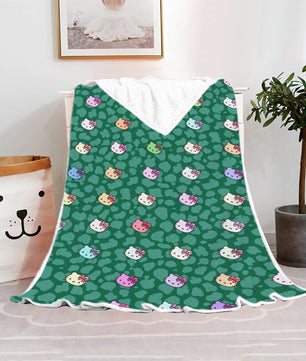Hello Kitty Blanket Fleece Blanket Bedspreads FB13 - Lusy Store LLC