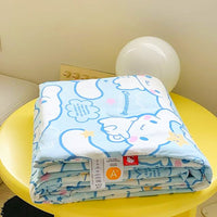Hello Kitty Blankets Cooled Quilt Y2K Kawaii Anime Cute Air Conditioner Quilt Gifts For Girls HK53 - Lusy Store LLC