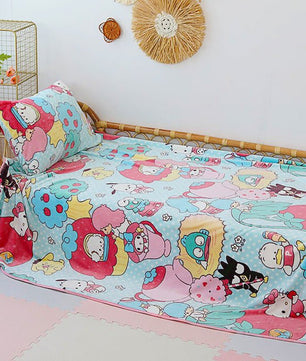 Hello Kitty Blankets Plush Flannel Kawaii Sanrio Room Decor Gift For Girl HK45 - Lusy Store LLC