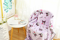 Hello Kitty Blankets Plush Flannel Kawaii Sanrio Room Decor Gift For Girl HK45 - Lusy Store LLC