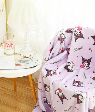 Hello Kitty Blankets Plush Flannel Kawaii Sanrio Room Decor Gift For Girl HK45 - Lusy Store LLC