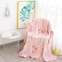 Hello Kitty Blankets Plush Flannel Kawaii Sanrio Room Decor Gift For Girl HK45 - Lusy Store LLC