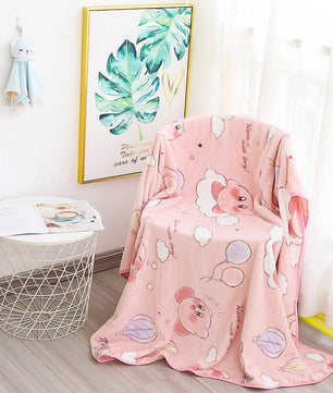 Hello Kitty Blankets Plush Flannel Kawaii Sanrio Room Decor Gift For Girl HK45 - Lusy Store LLC